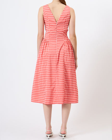 French Connection Sheila Dress - Watermelon Red
