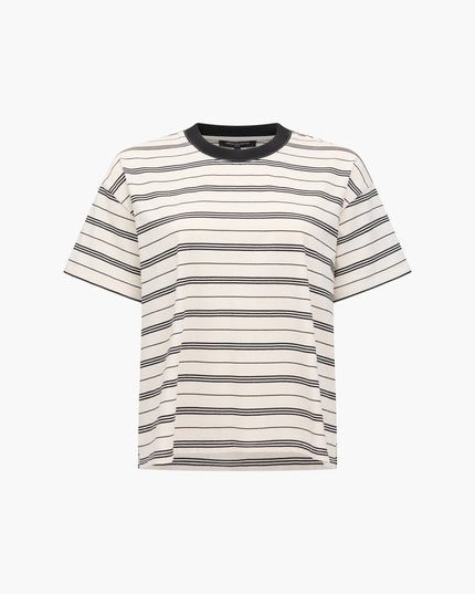 French Connection Pernille T-Shirt - Cream/Black