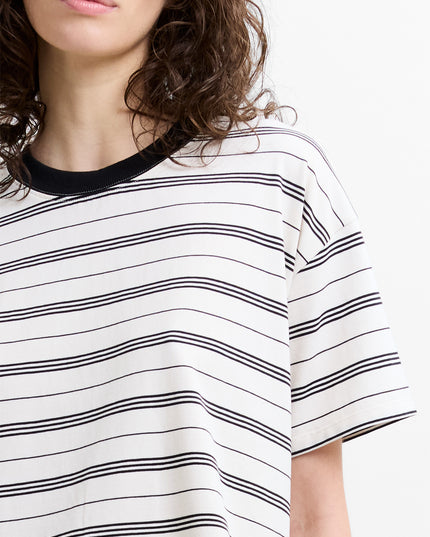 French Connection Pernille T-Shirt - Cream/Black