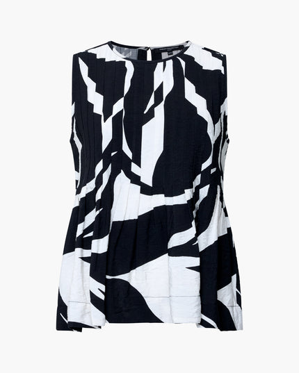 French Connection Jessie Lindy Top - Black/White