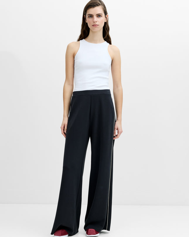 French connection Wren Side Stripe Wide Leg Jogger -