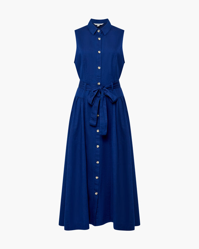 French Connection Zaves Midi Dress - Dark Wash