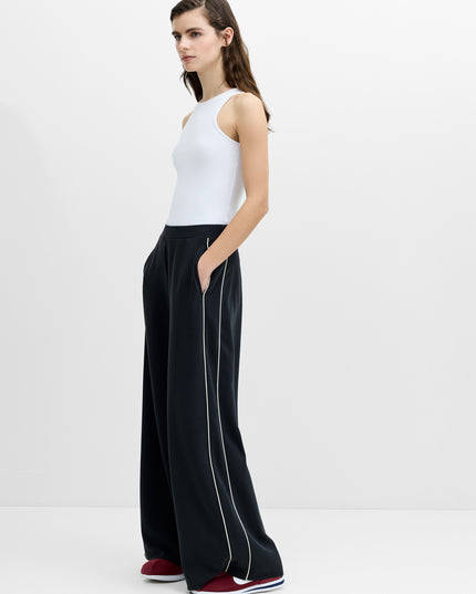 French connection Wren Side Stripe Wide Leg Jogger -