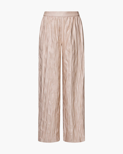 French Connection Novie Crickle Trouser - Warm Neutral