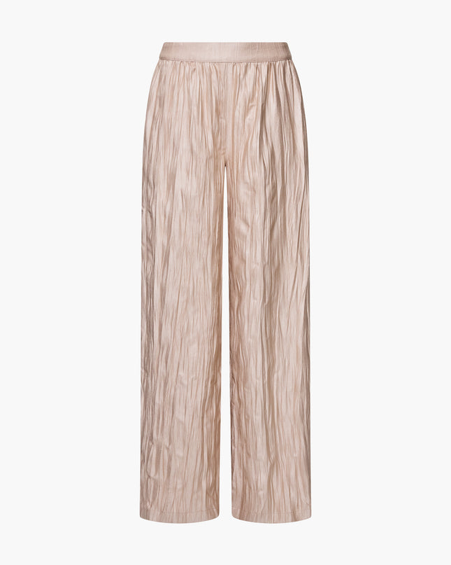French Connection Novie Crickle Trouser - Warm Neutral