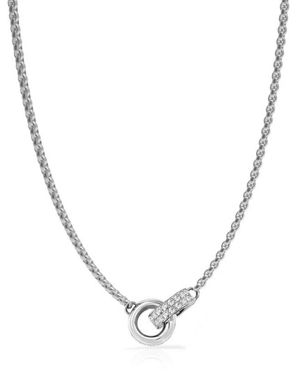 Guess Embrace Necklace - Silver