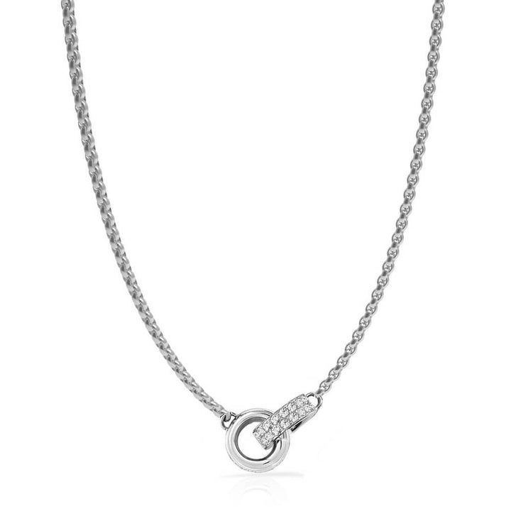 Guess Embrace Necklace - Silver