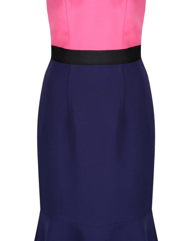 8TH Sign X SBB - Charlize Colourblock Frill Shoulder Dress