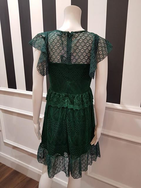 Guess Angelica Lace Dress - Green