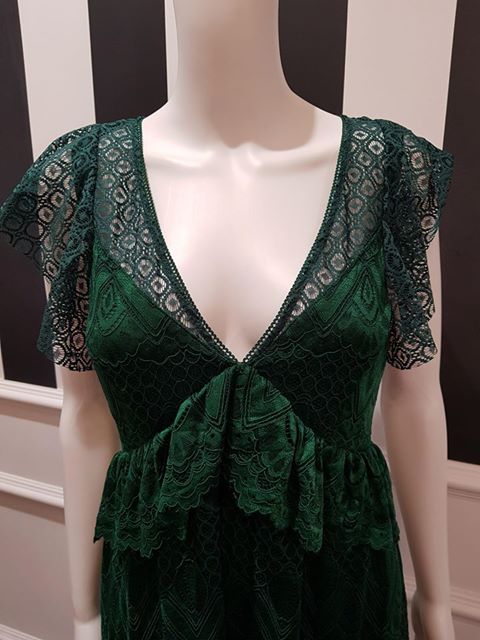 Guess Angelica Lace Dress - Green