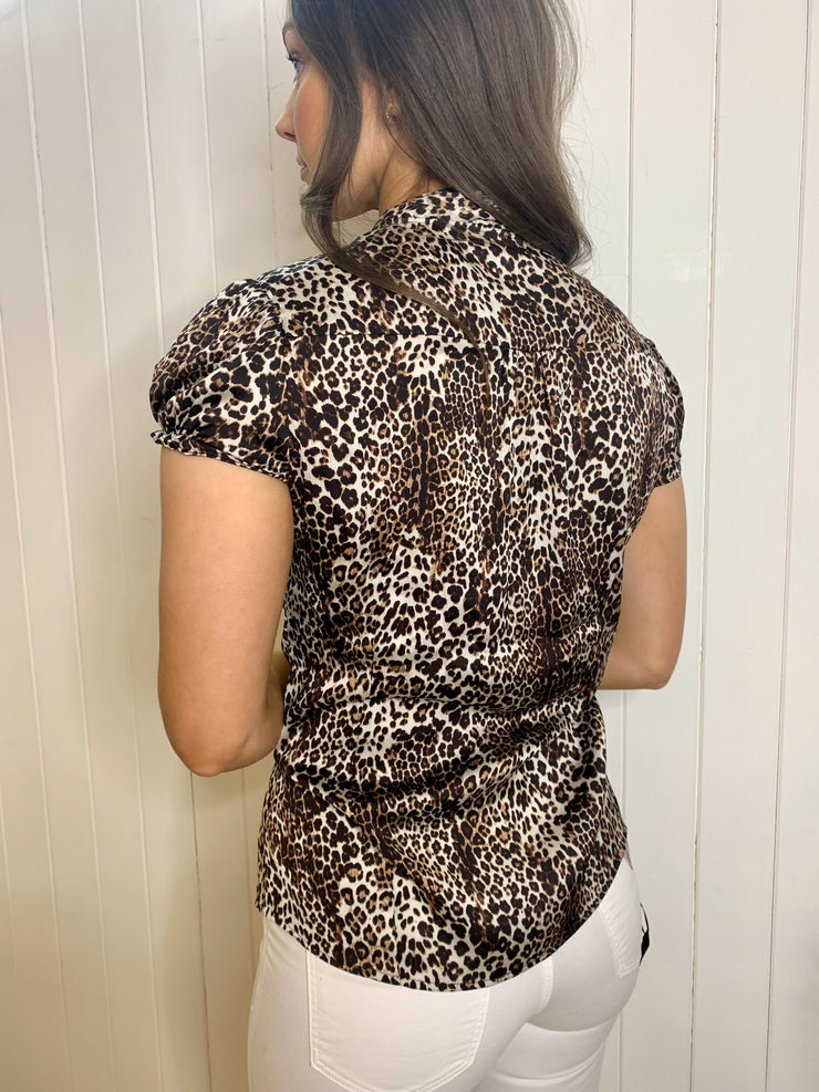 Guess Lorenza Shirt - Leopard