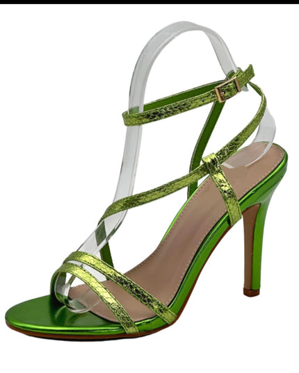 Nicole Strappy Sandal - Green