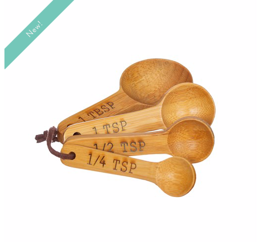 Bamboo Measuring Spoons - Set of 4