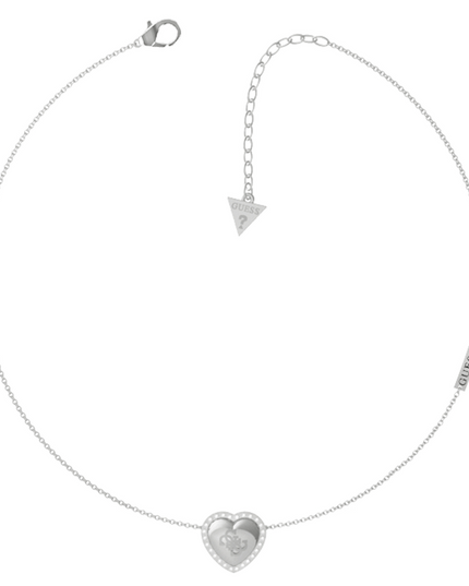 Guess That's Amore Necklace - Silver