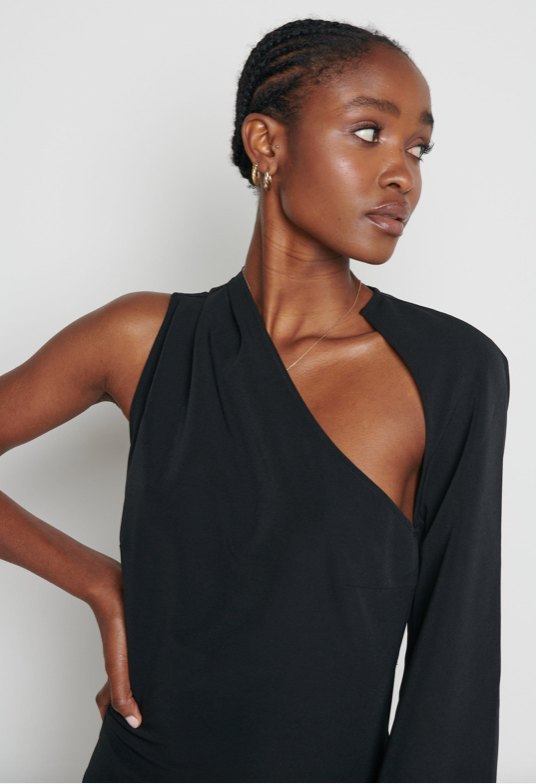 Alicia Cut Out Mini Dress - Black
