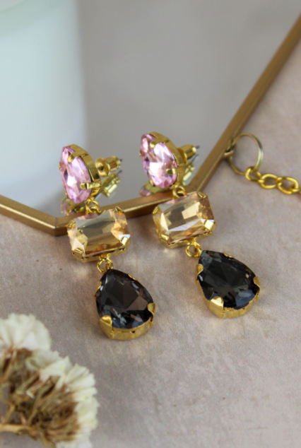 Small 2025 gem earrings