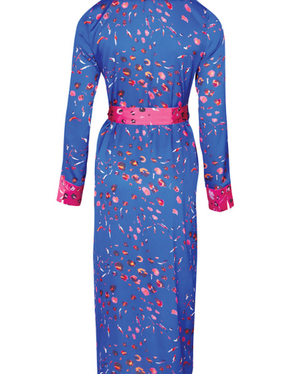Paloma Spliced Wrap Dress