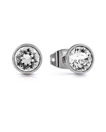 Guess Studs Party Crystal Silver Studs