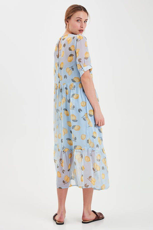 Kamala Dress - Cashmere Blue
