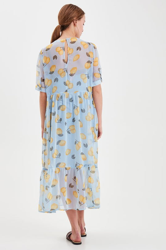 Kamala Dress - Cashmere Blue