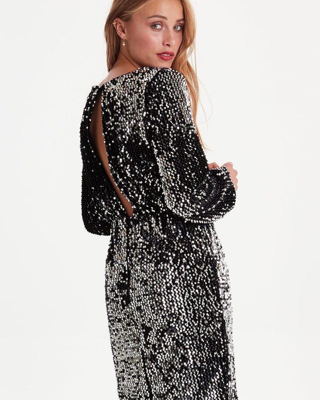 Wilde Dress - Silver Sparkle