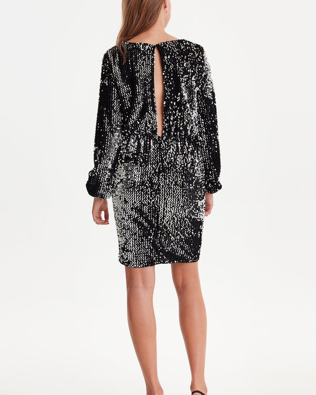 Wilde Dress - Silver Sparkle